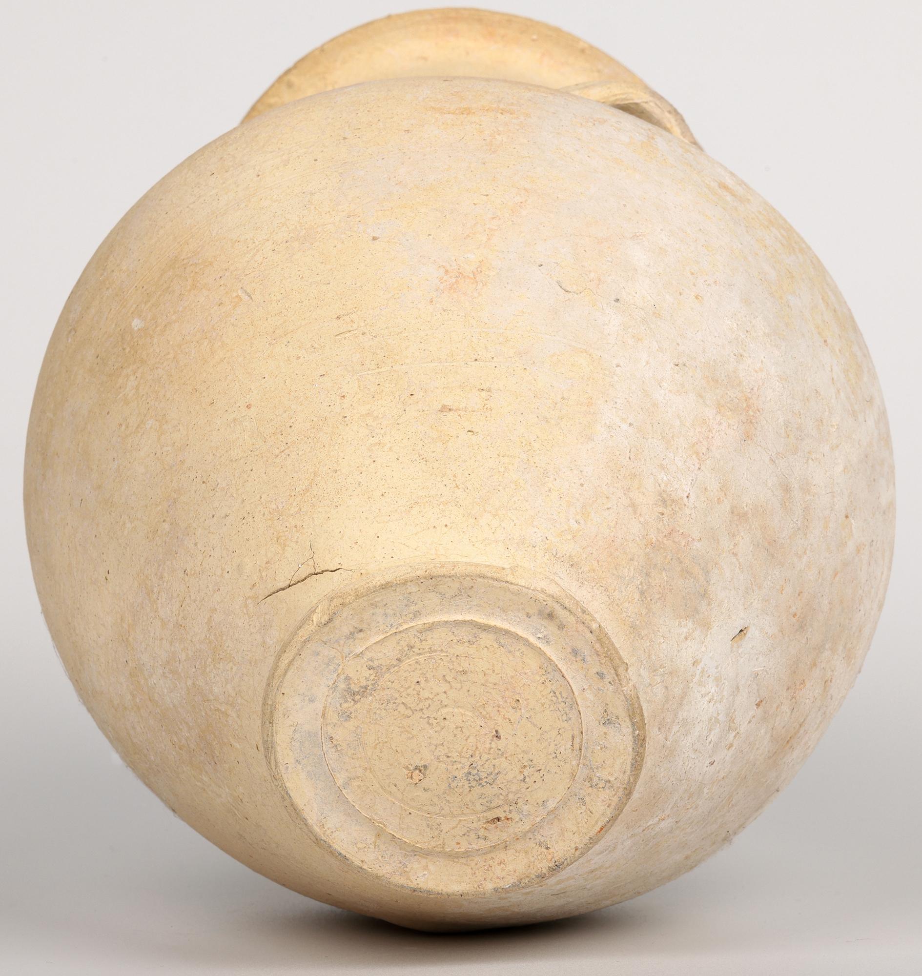 Roman Ancient Pottery Amphora Twin Handled Vessel 400BC 5