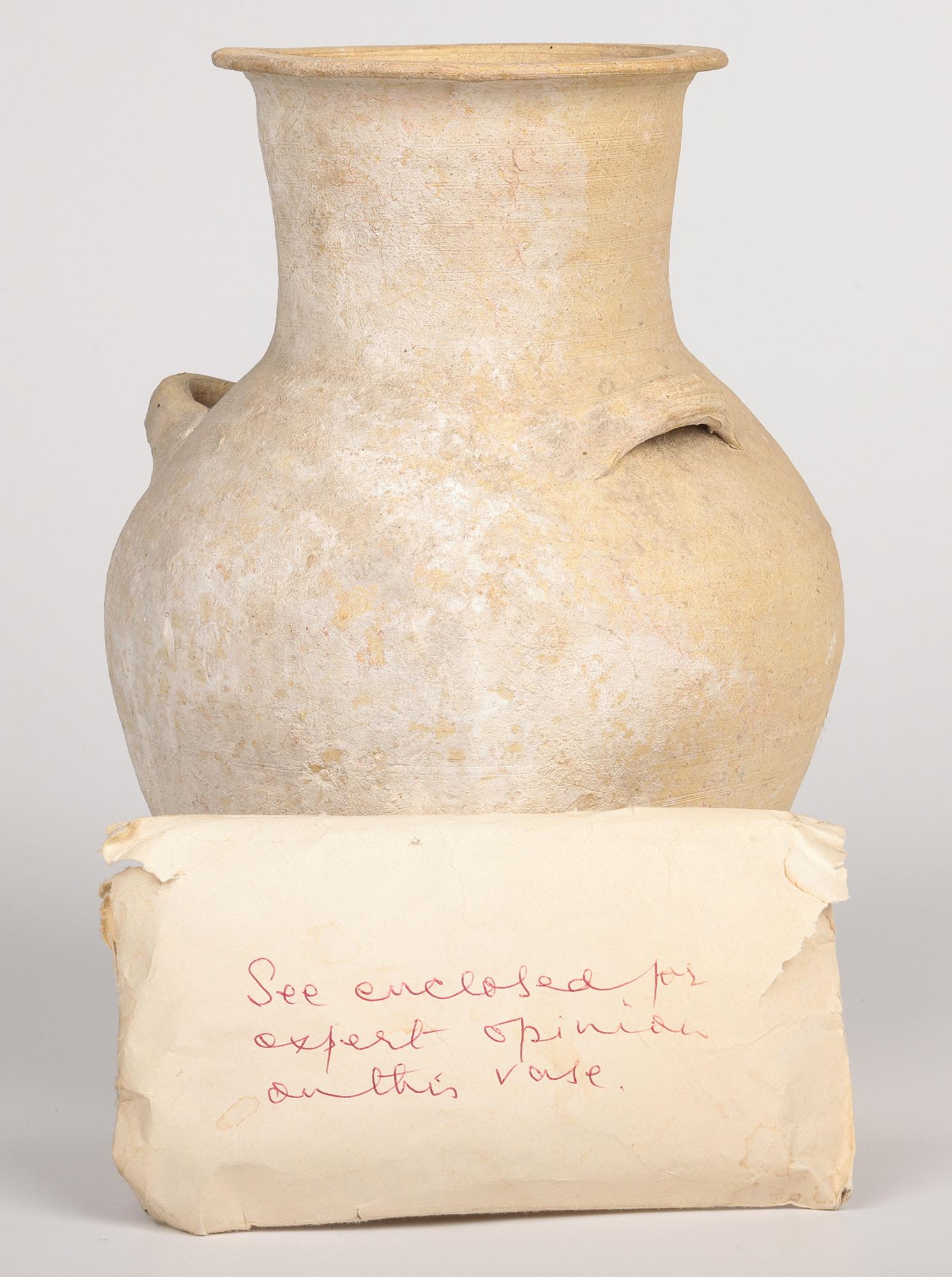 Roman Ancient Pottery Amphora Twin Handled Vessel 400BC 6