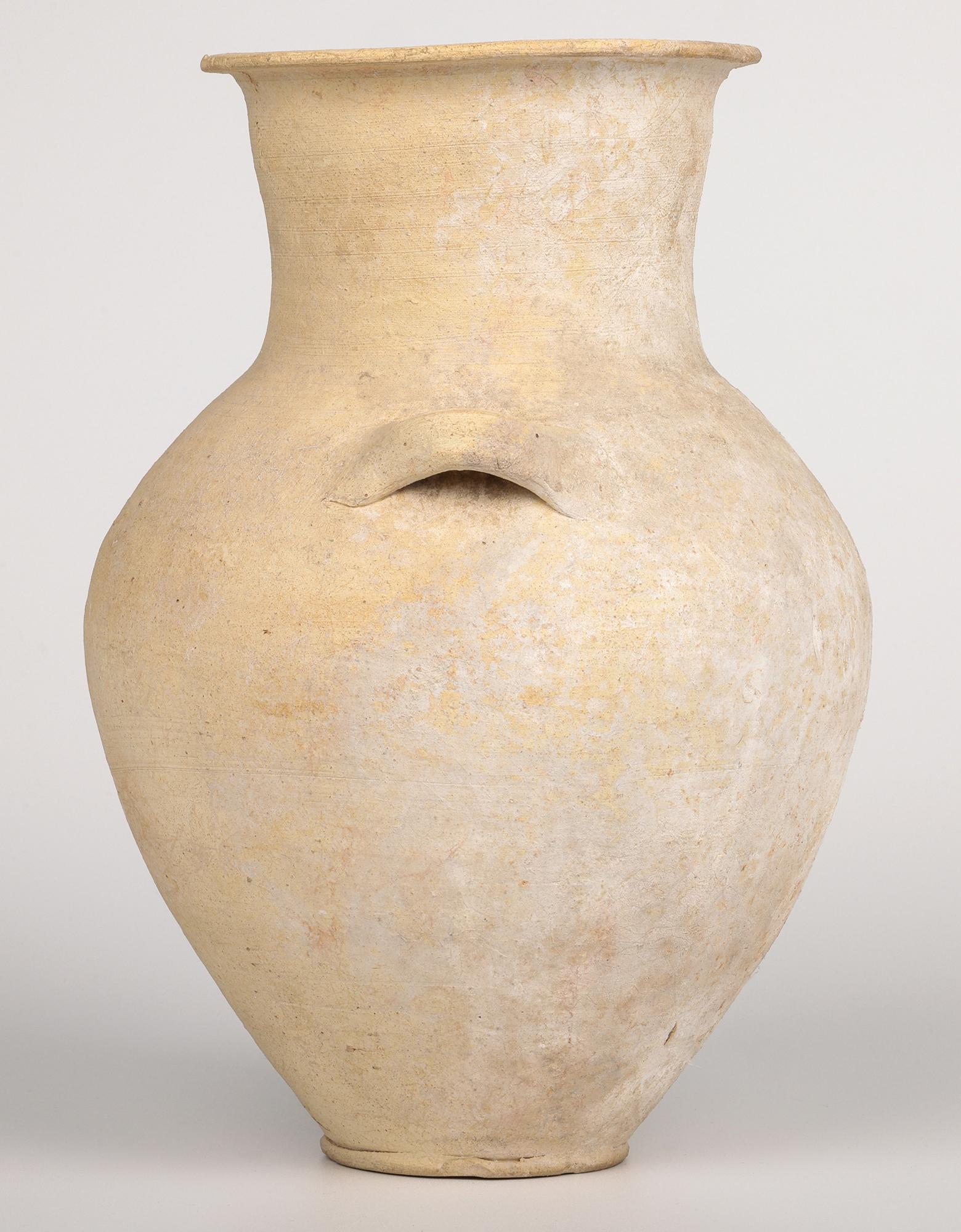 Roman Ancient Pottery Amphora Twin Handled Vessel 400BC 9
