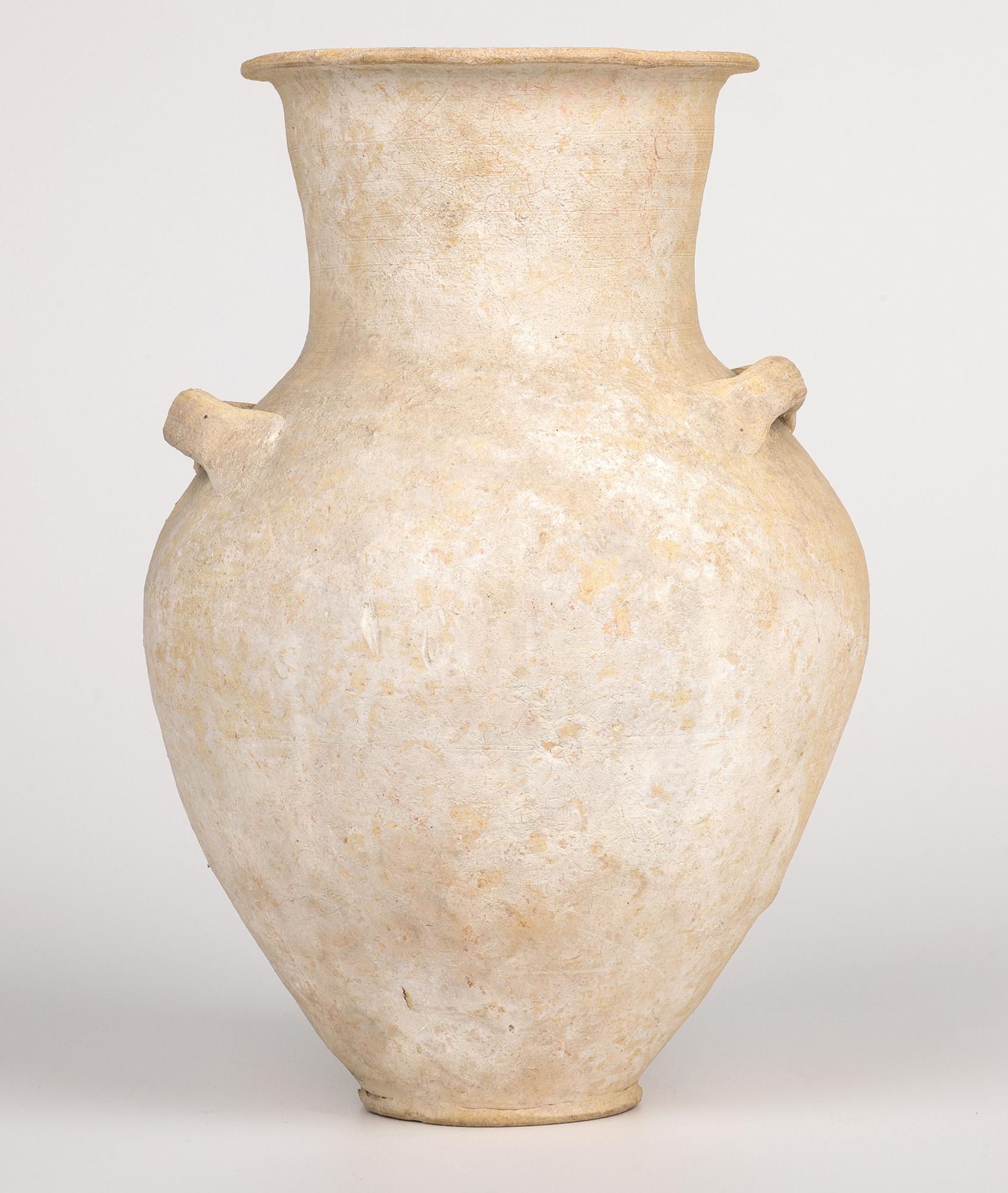 Italian Roman Ancient Pottery Amphora Twin Handled Vessel 400BC