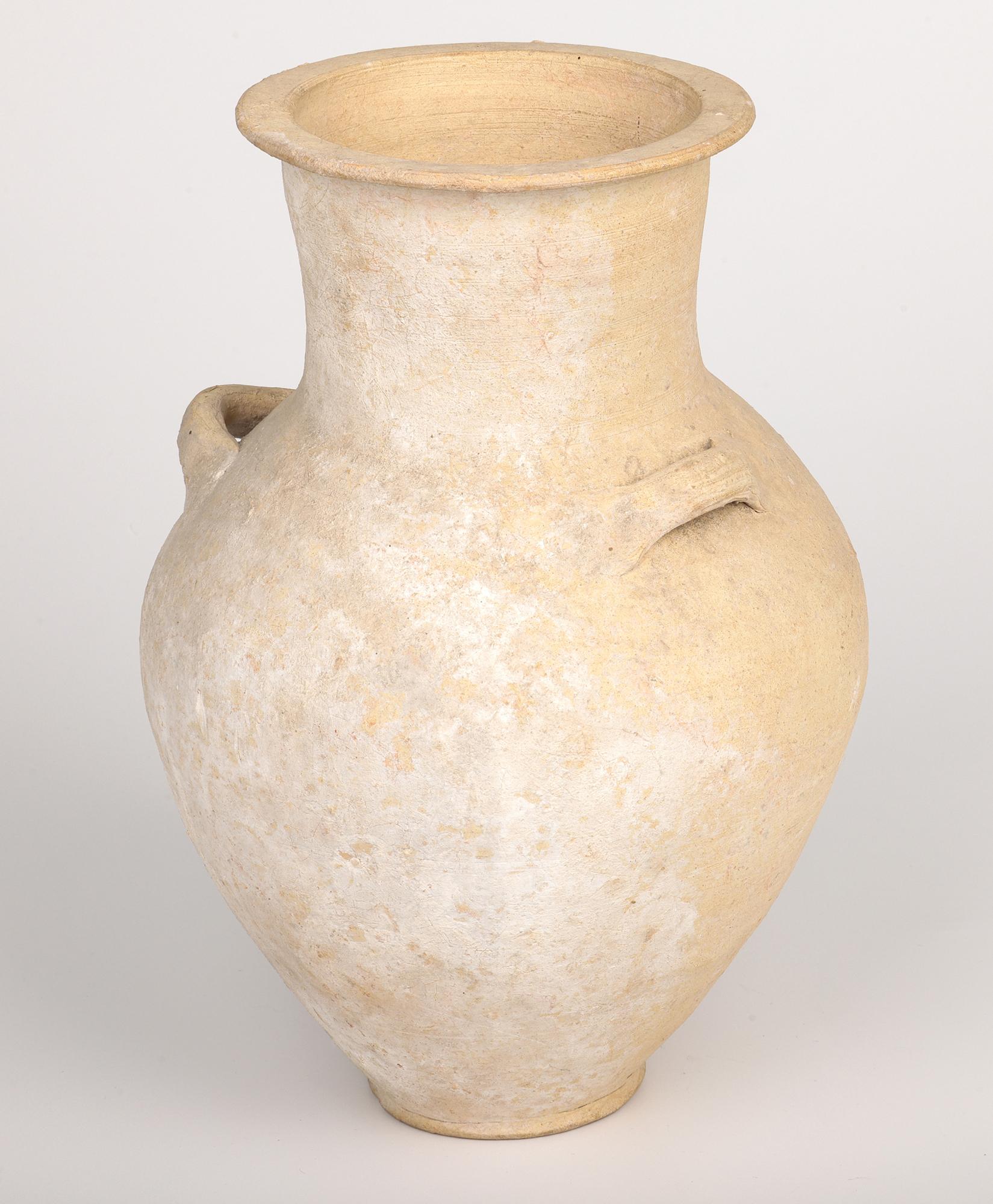Roman Ancient Pottery Amphora Twin Handled Vessel 400BC In Good Condition In Bishop's Stortford, Hertfordshire