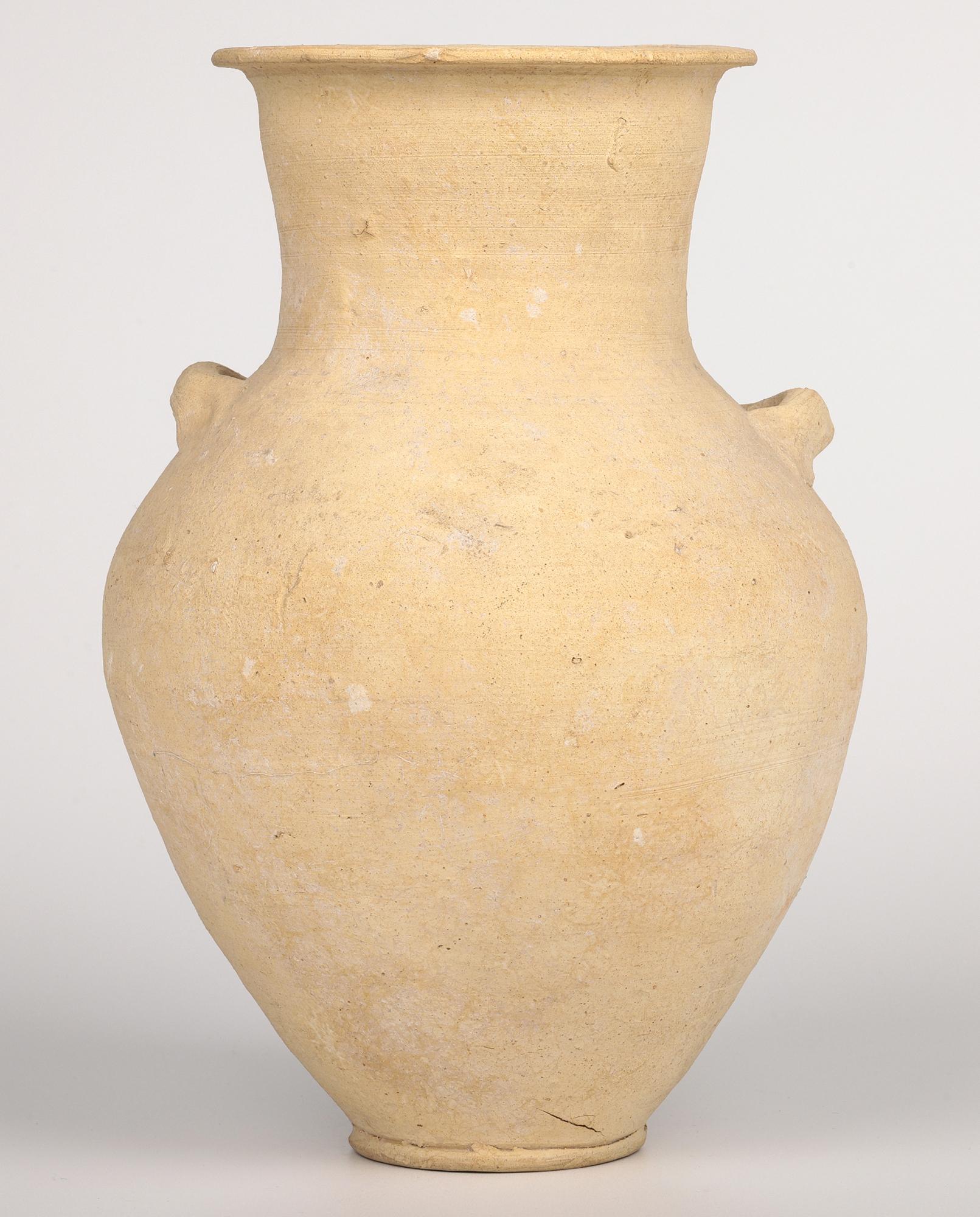 Roman Ancient Pottery Amphora Twin Handled Vessel 400BC 1