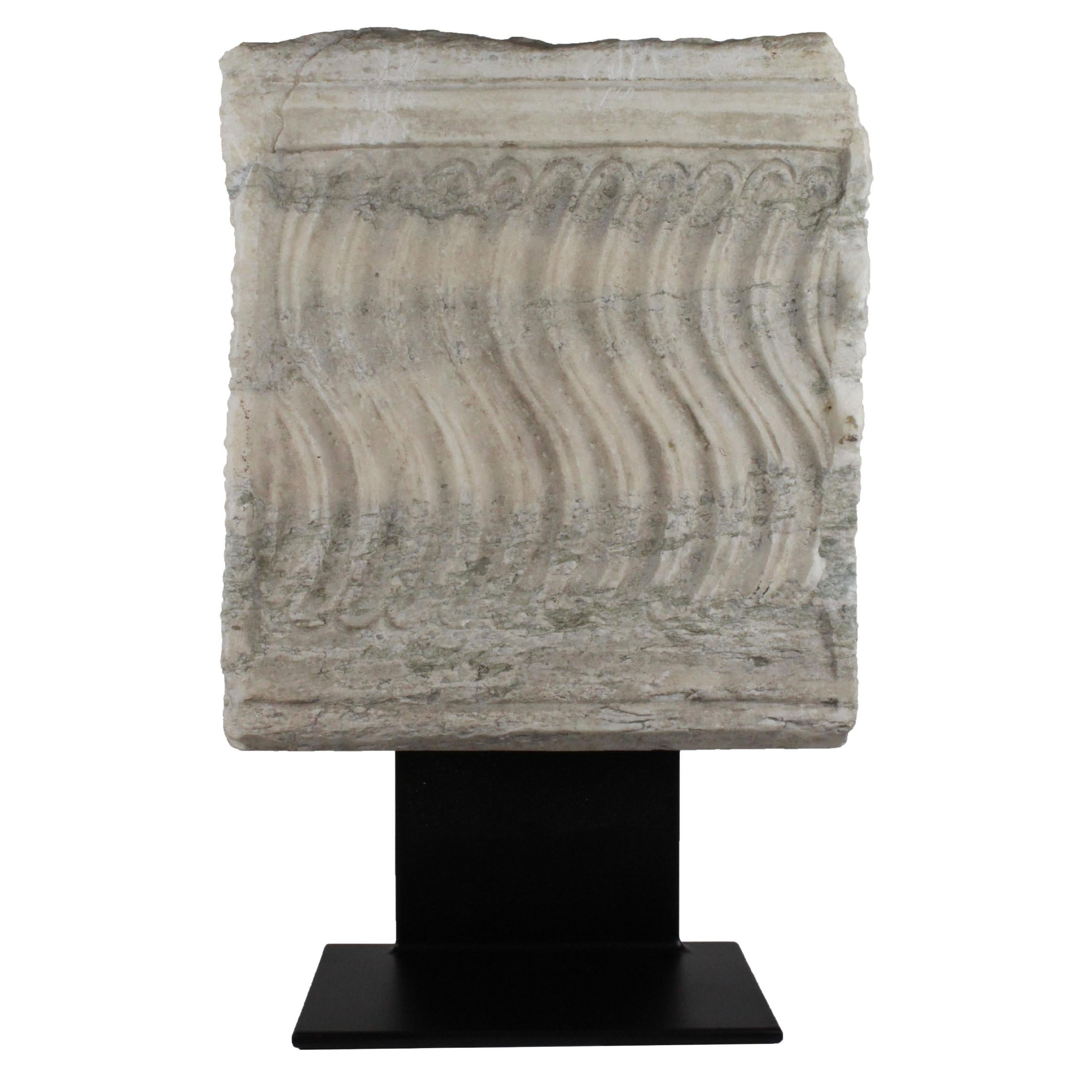 Sculpture romaine ancienne en marbre, 2e siècle, sud de la France
