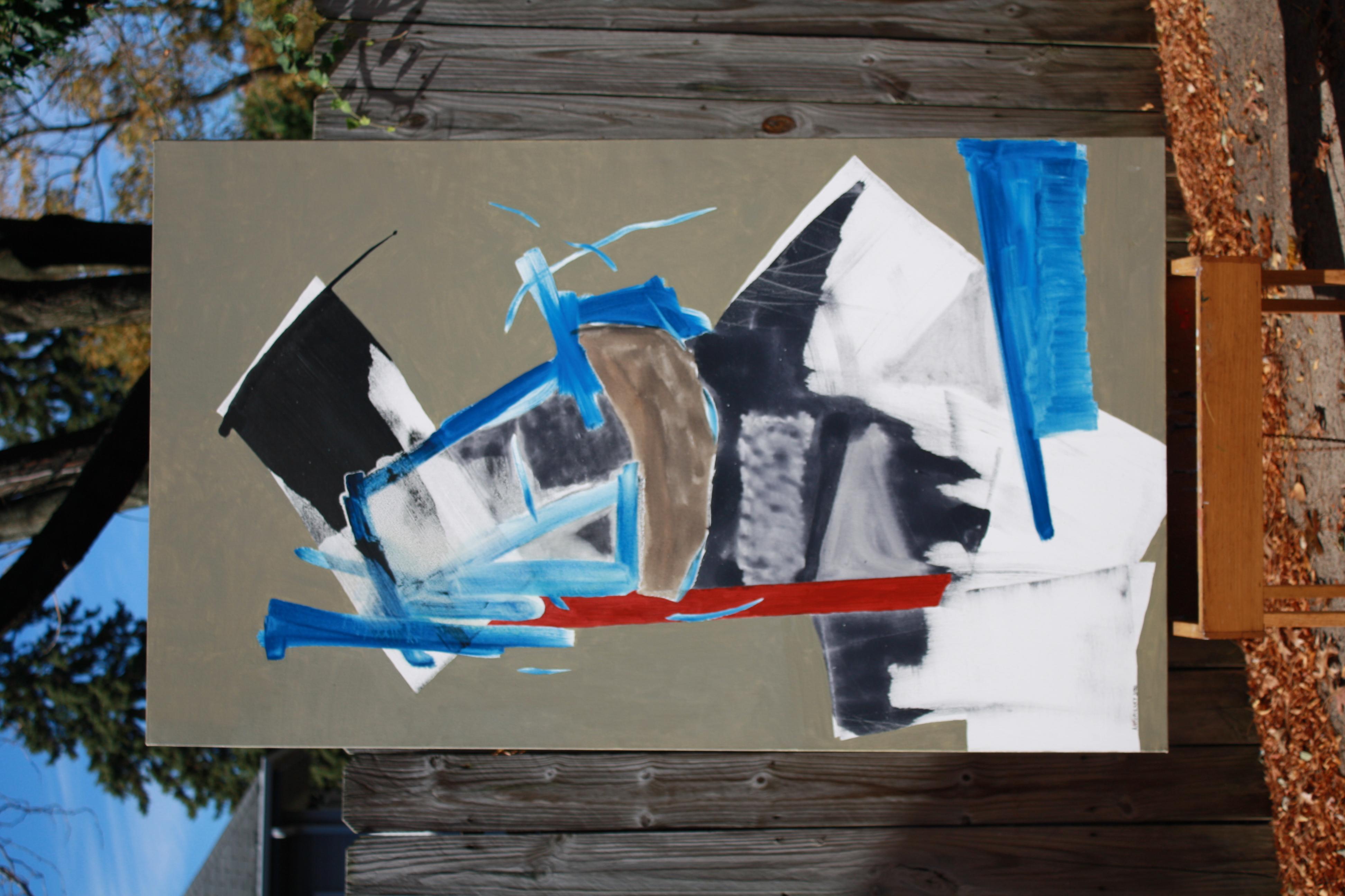 Bird, Abstract Painting For Sale 1