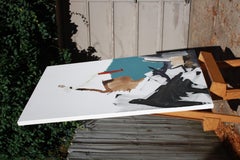 Dos Días, Pintura Abstracta