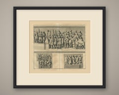Roman Army Assembled Before Its Commanders with Standards, Montfaucon, 1722