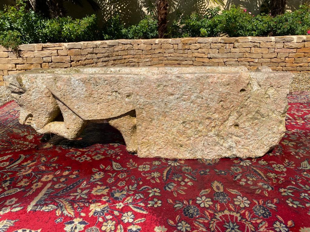 Roman Art '11th-12th Century', French Stone Gargoyle For Sale 3