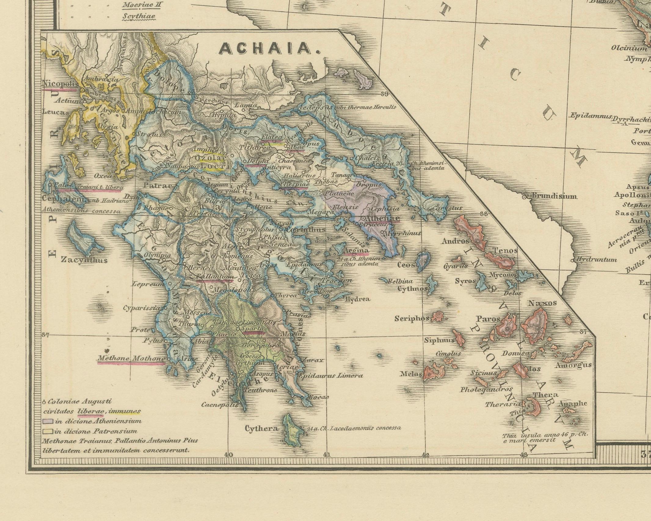 Paper Roman Balkans: Pannonia, Illyricum, Dacia, Moesia, Thracia, Macedonia and Thyris For Sale