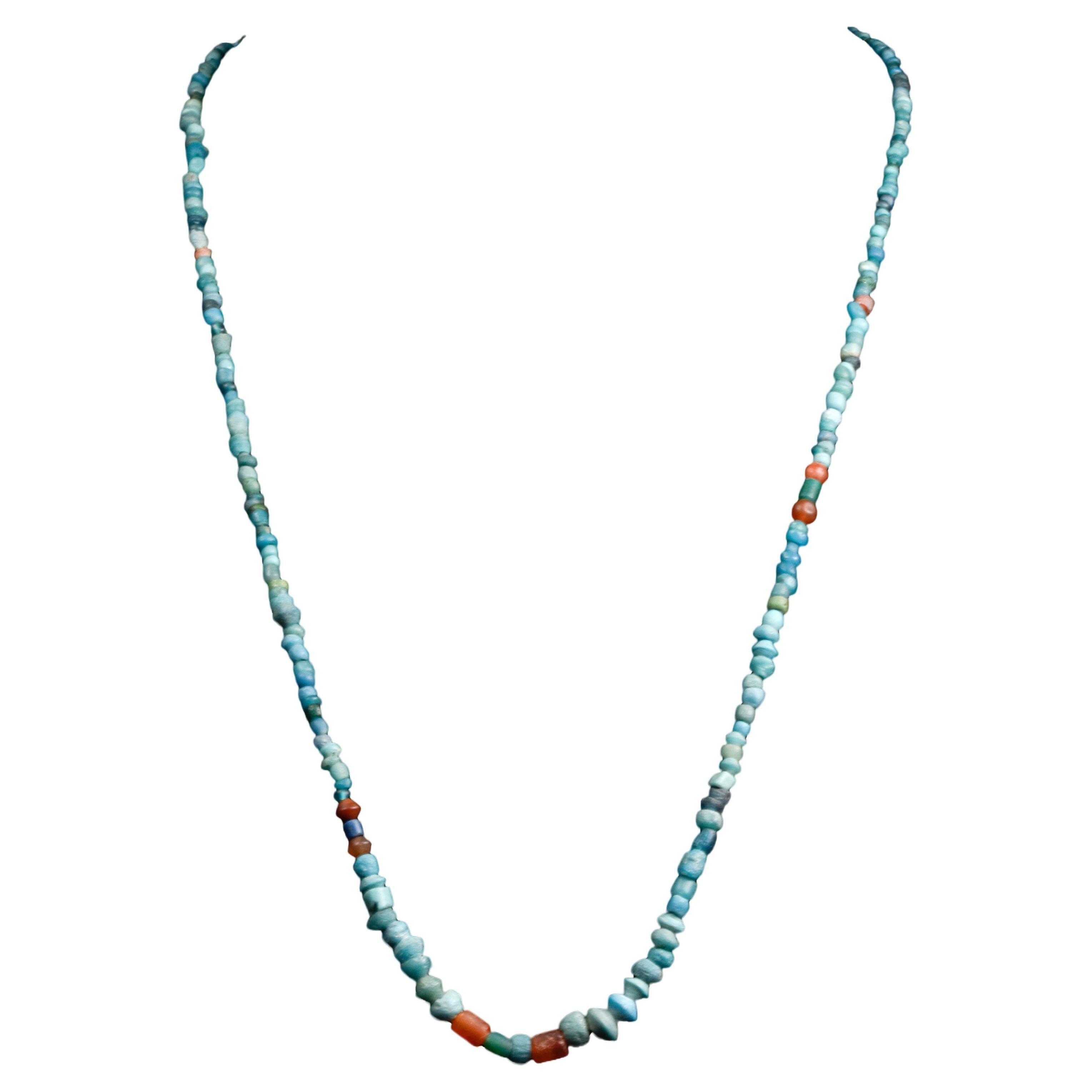 Roman Beaded Necklace For Sale