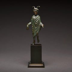 Roman Bronze Figure of Mercury