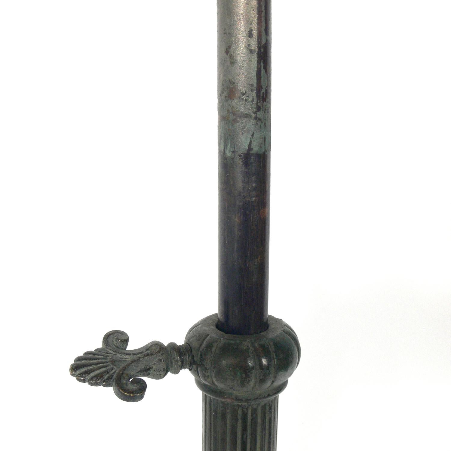 Roman Bronze Floor Lamp Attributed to Tiffany & Co. 3