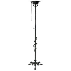 Roman Bronze Floor Lamp Attributed to Tiffany & Co.