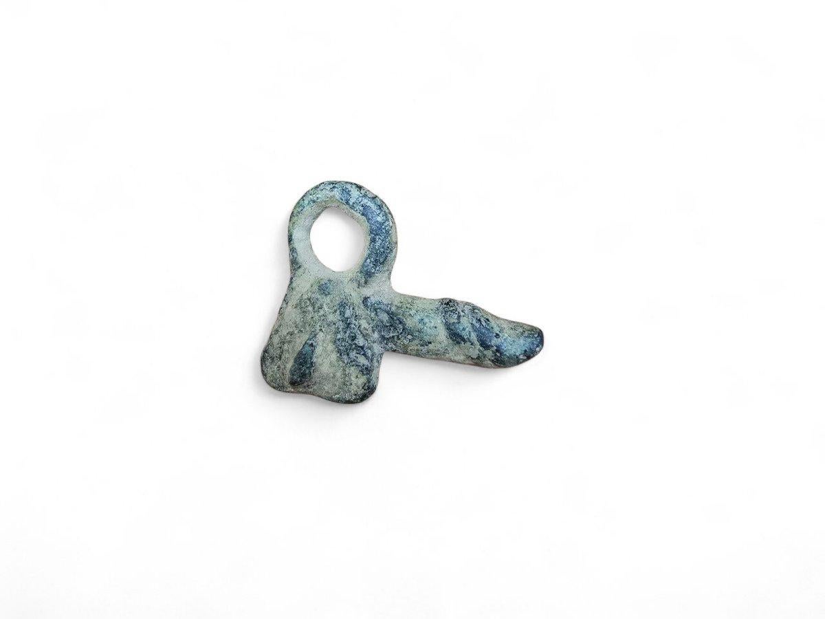Moulage Amulette phallique romaine en bronze, 1er-2e siècle ADS en vente