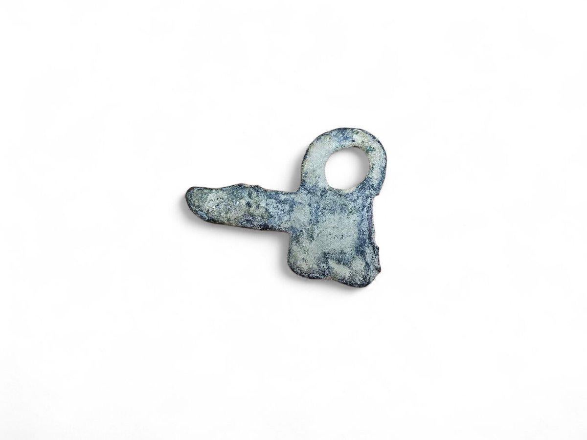 XVIIIe siècle et antérieur Amulette phallique romaine en bronze, 1er-2e siècle ADS en vente