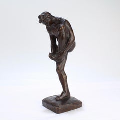 Roman Bronze Works Sculpture of a High Jumper Athlete by Robert Tait McKenzie