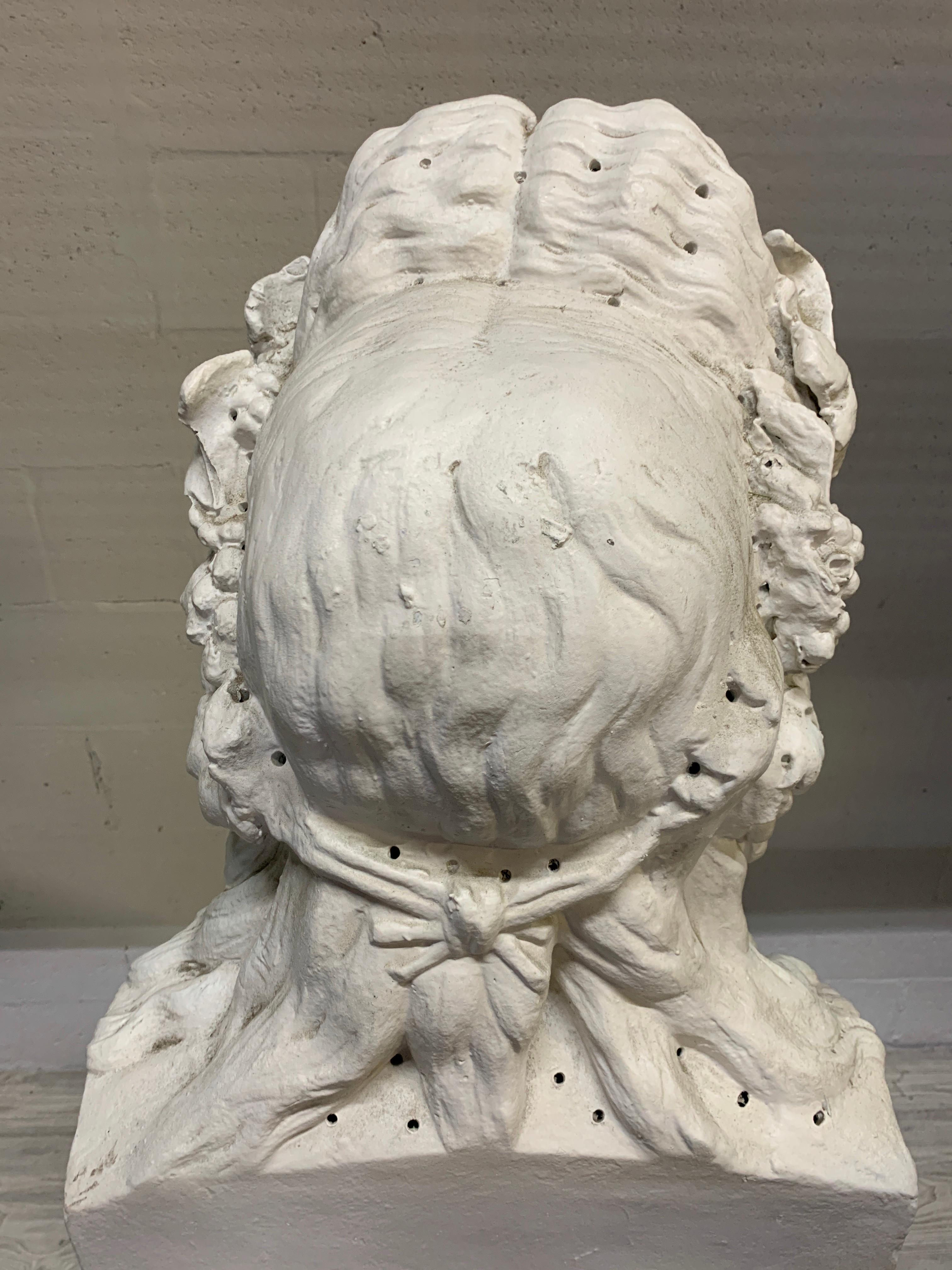 Roman Bust / Herm 'Personification of Comedy' after the Antique 1