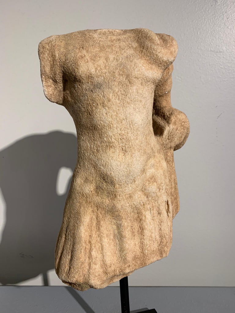 Roman Carved Marble Torso in Military Dress, circa 2nd-3rd Century For ...