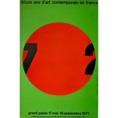 Originalplakat von Roman Cieslewicz aus dem Jahr 1972 für die Ausstellung im Grand Palais