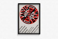 1978 original poster by Roman Cieslewicz "Paris-Berlin: Rapports et Contrastes"