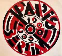 Vintage Poster Bold Paris Berlin 1900-1930 Pompidou Center Polish Graphic Artist