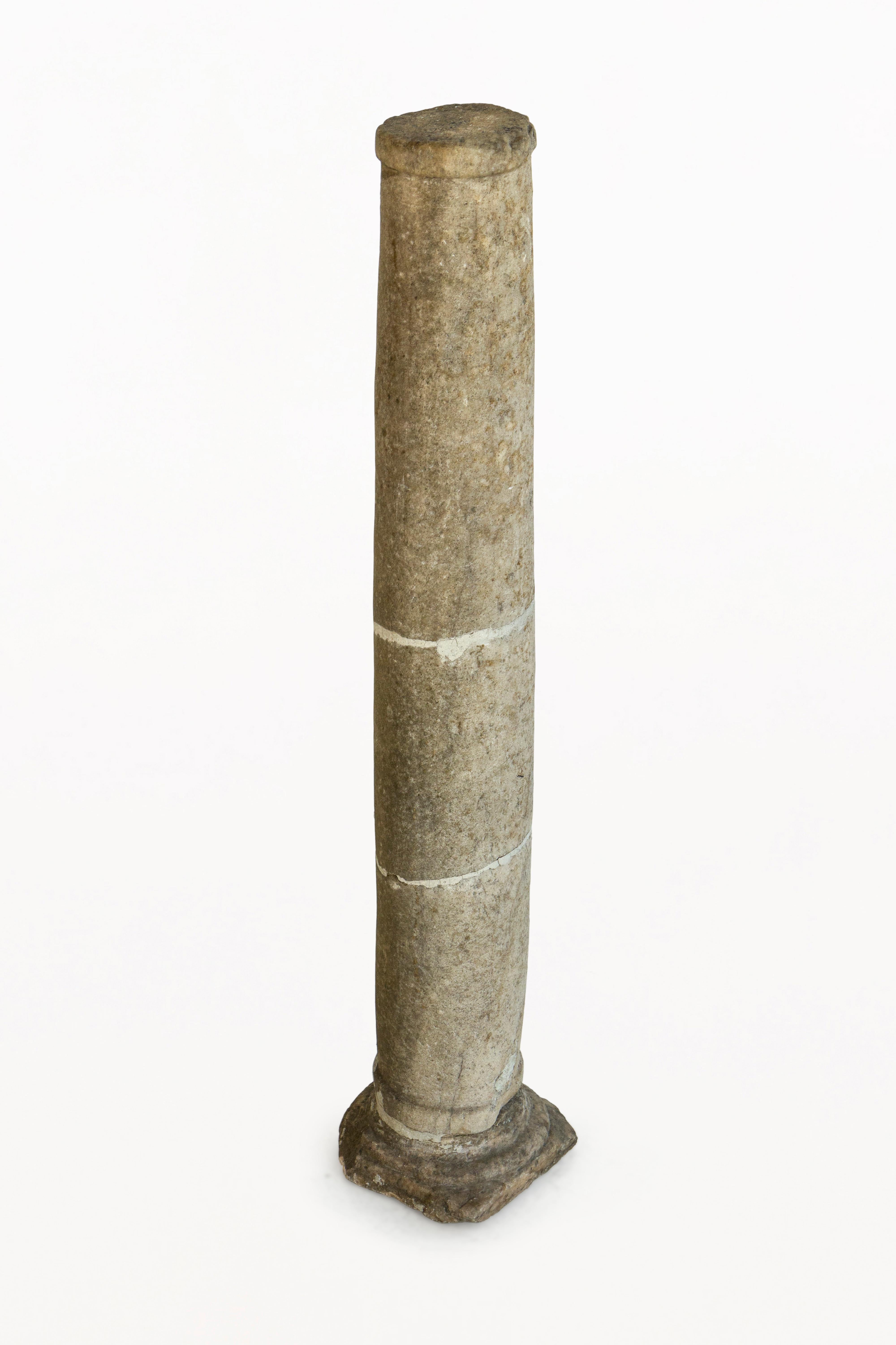 Classical Roman Roman Column, 1st Century A.D, Spain