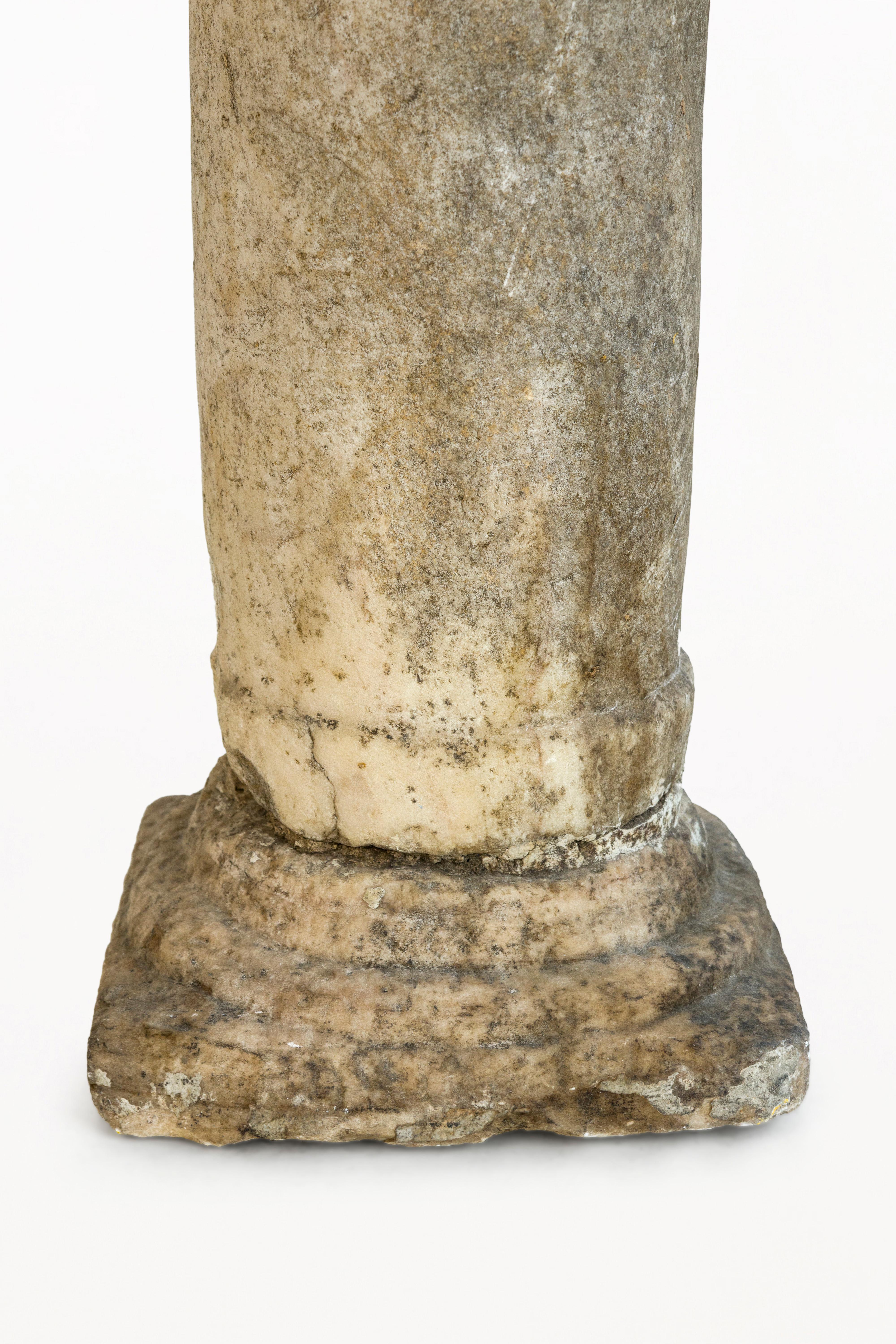 Marbre Columne romaine, 1er siècle avant J.-C., Espagne en vente