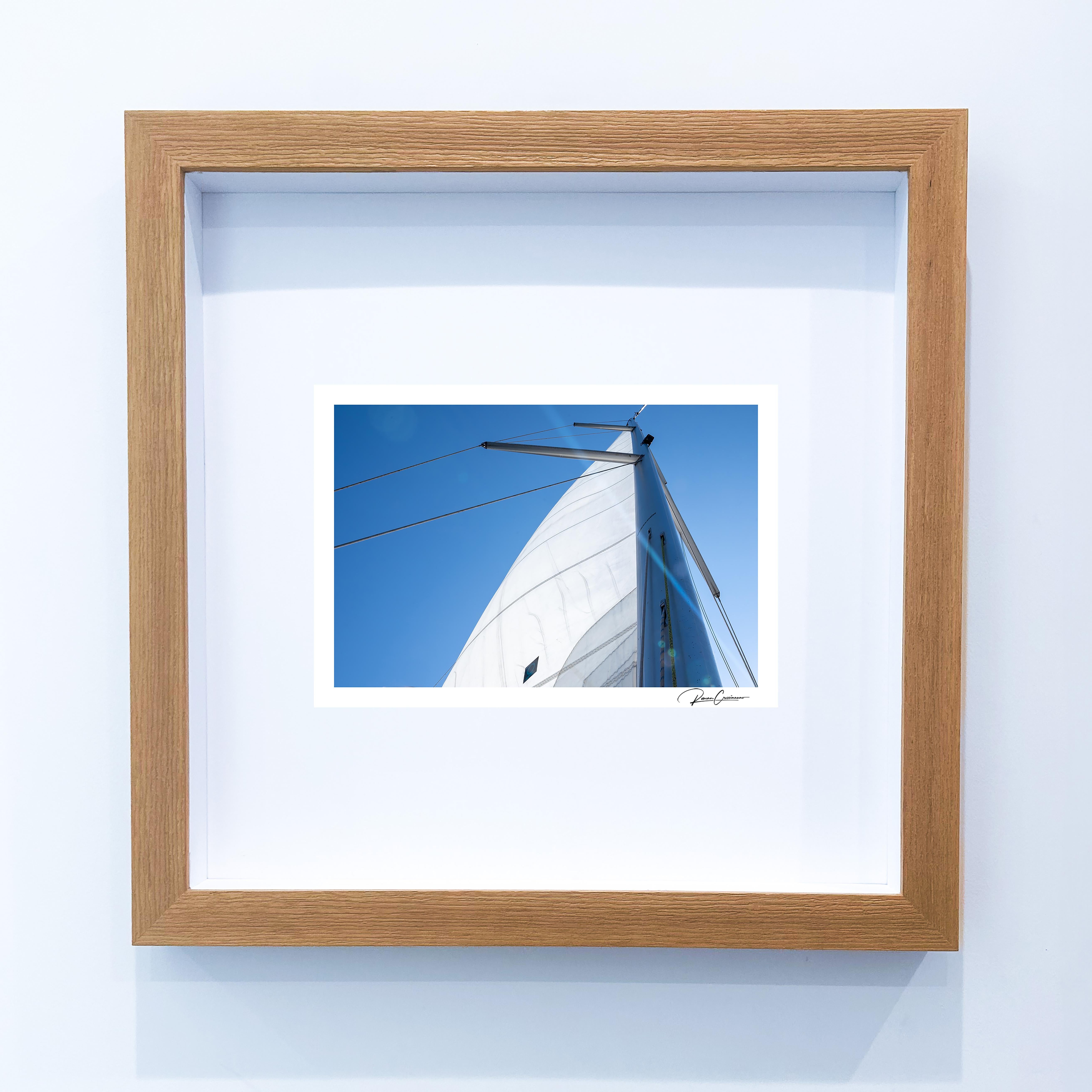 Photographie originale encadrée et signée de Roman Crescimanno en vente 2