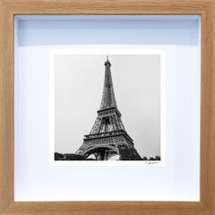 "Torre Eiffel" fotografia originale incorniciata e firmata di Roman Crescimanno