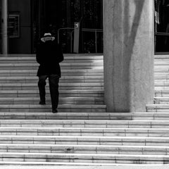 "Enigmatic Gentleman" original framed and signed photograph by Roman Crescimanno