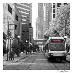 Red Line framed and signed original photograph by Roman Crescimanno