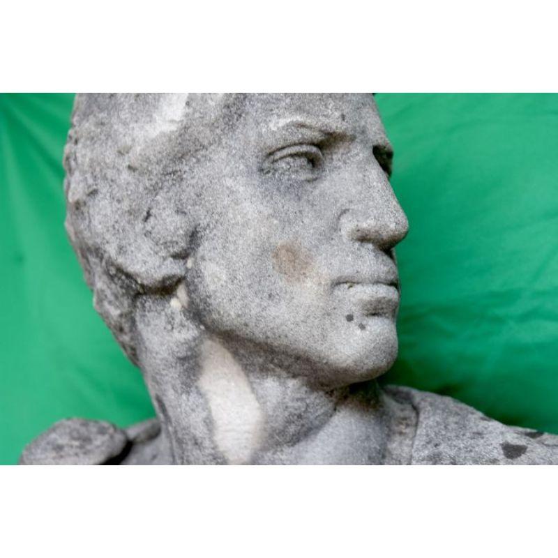 Roman Dignitary Sculpture In Good Condition For Sale In Marseille, FR