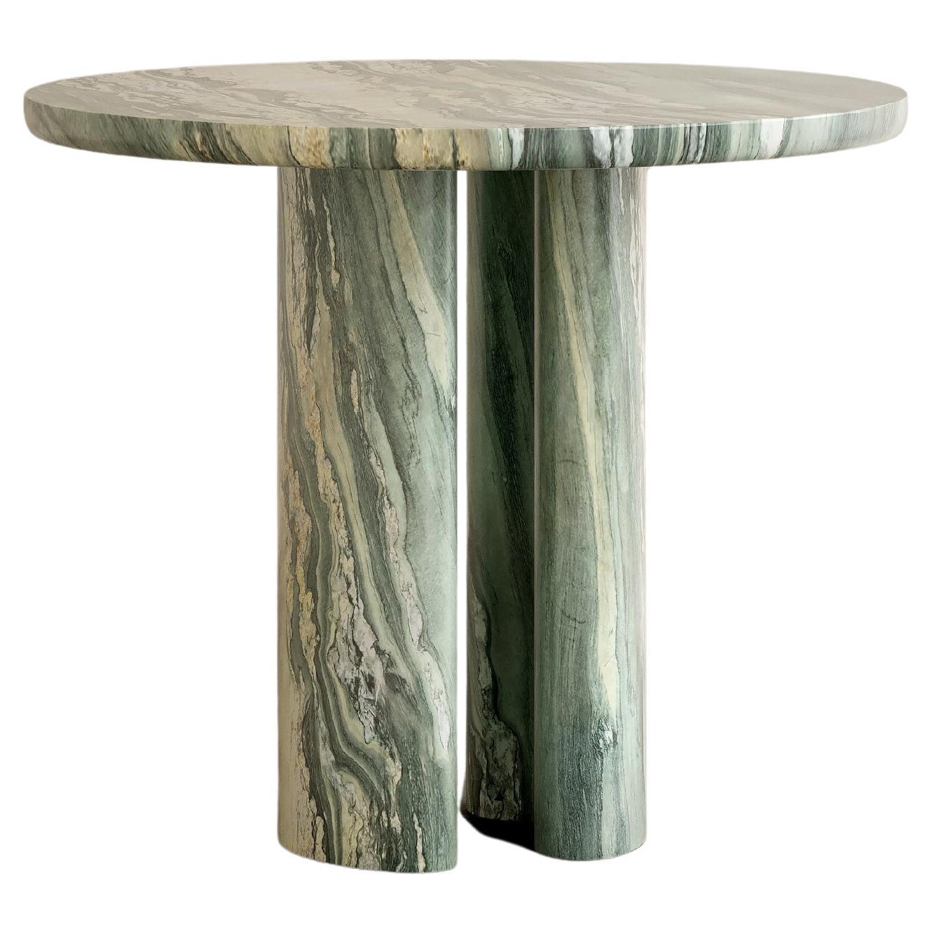 Roman Dining Table I in Cippolino Marble by Paloma Editions