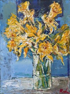 "A bouquet of daffodils"