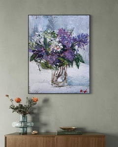 "A bouquet of lilacs"