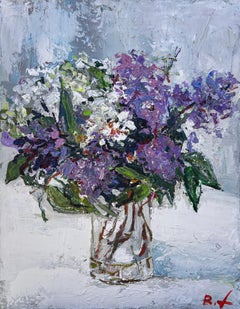 "A bouquet of lilacs"
