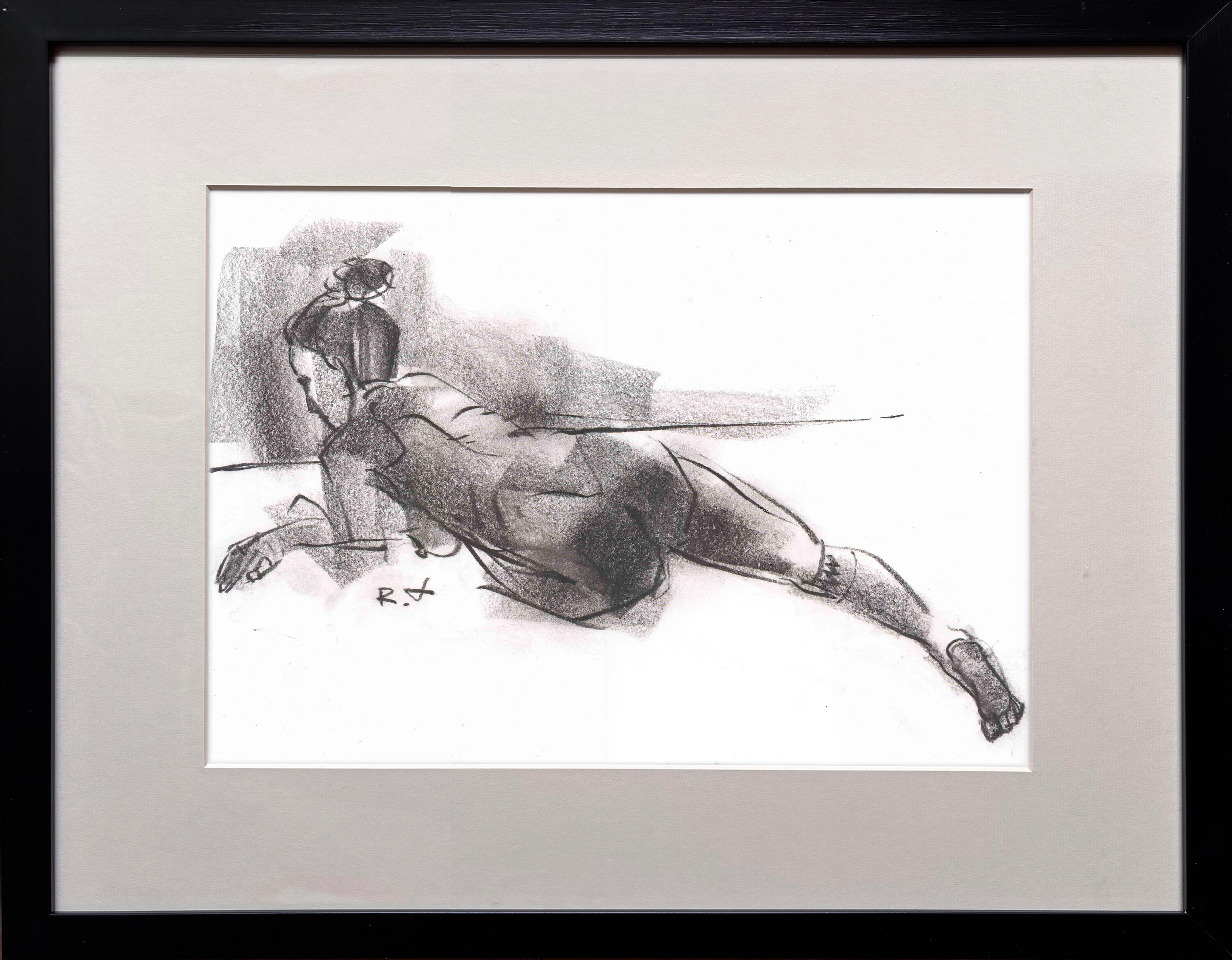 Roman Dub Nude Painting - "From the Nude sketch series"