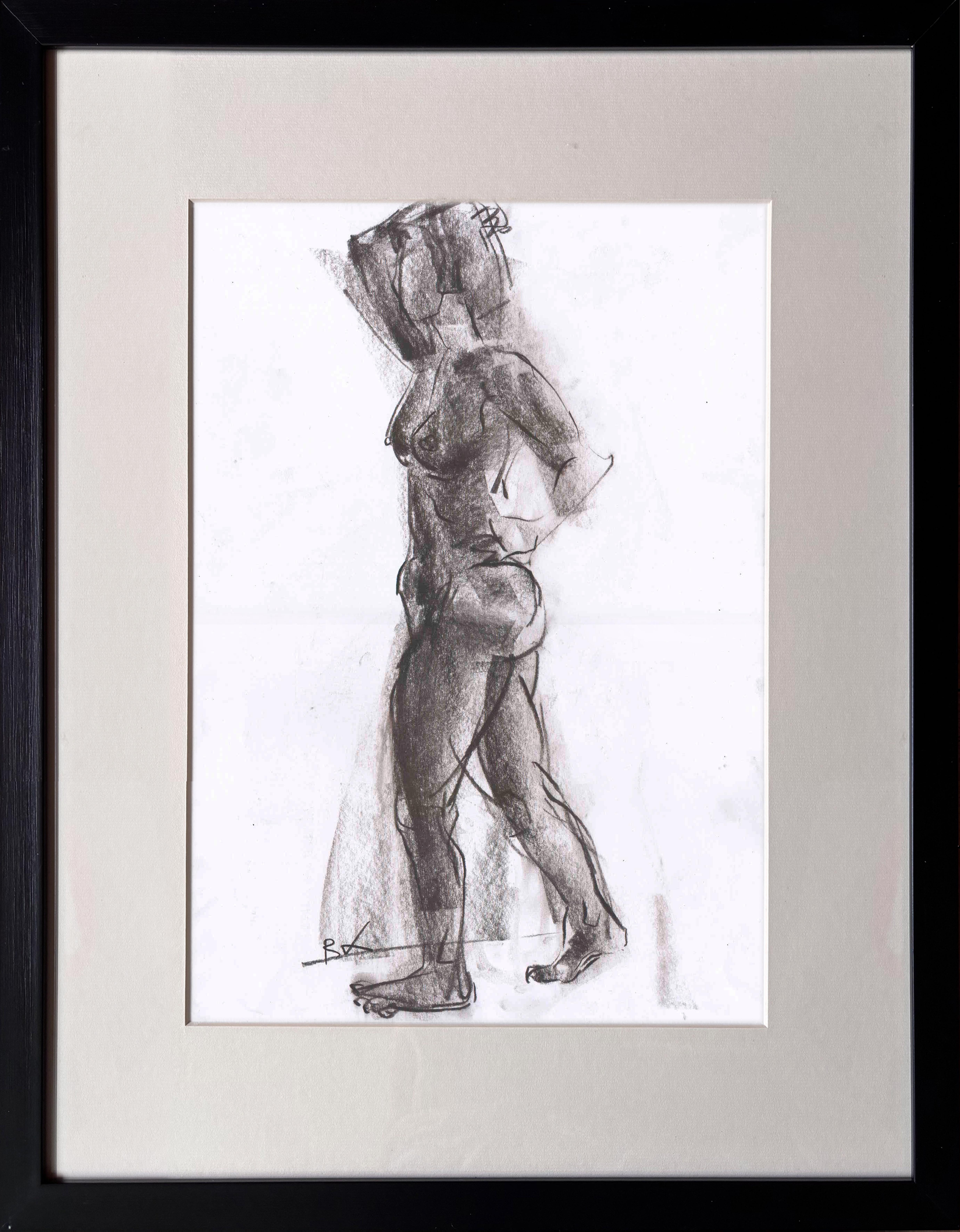 Roman Dub Nude Painting – „Aus der Serie ‚Nude-Skizzen‘“