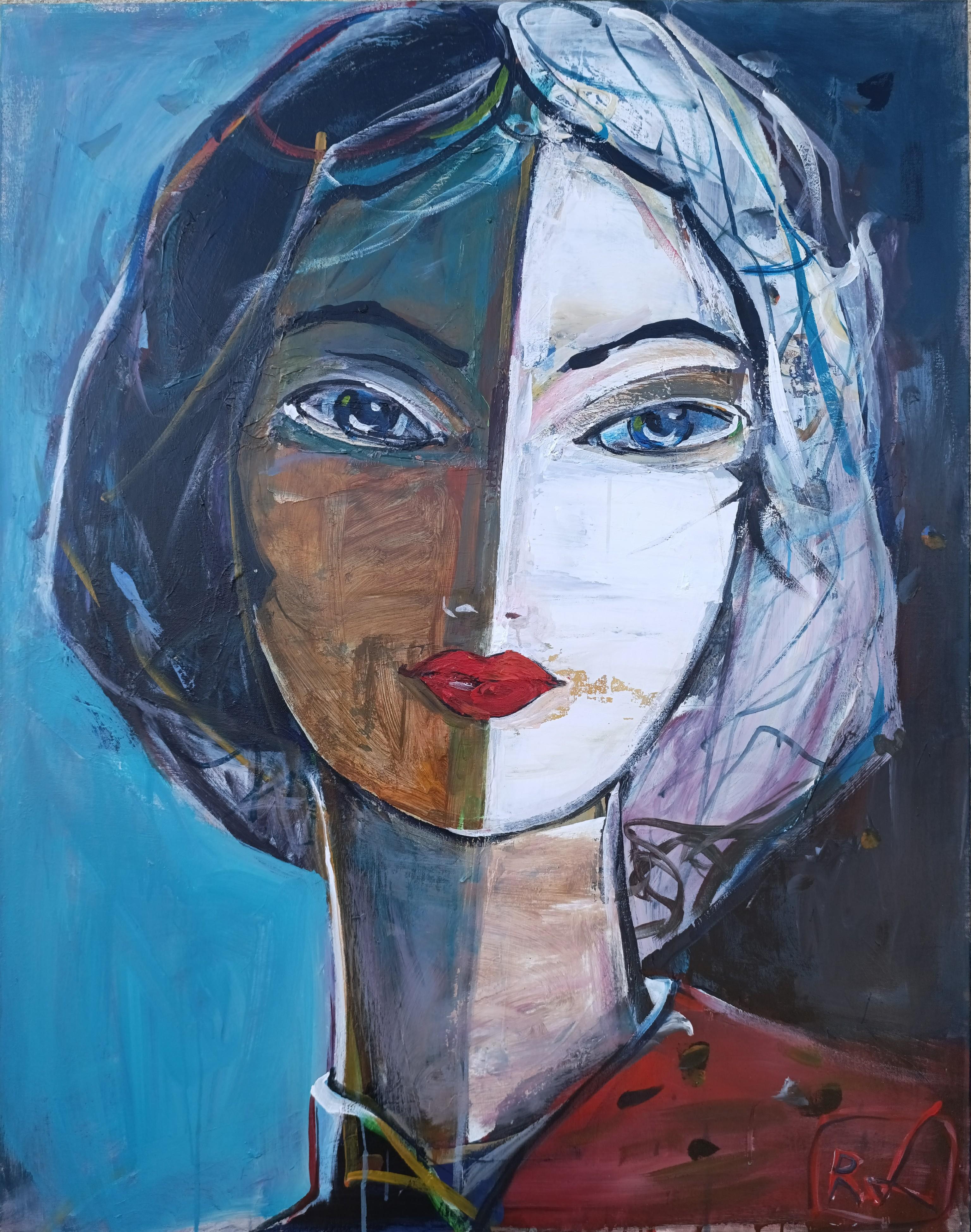 Portrait Painting di Roman Dub - "Portrait"