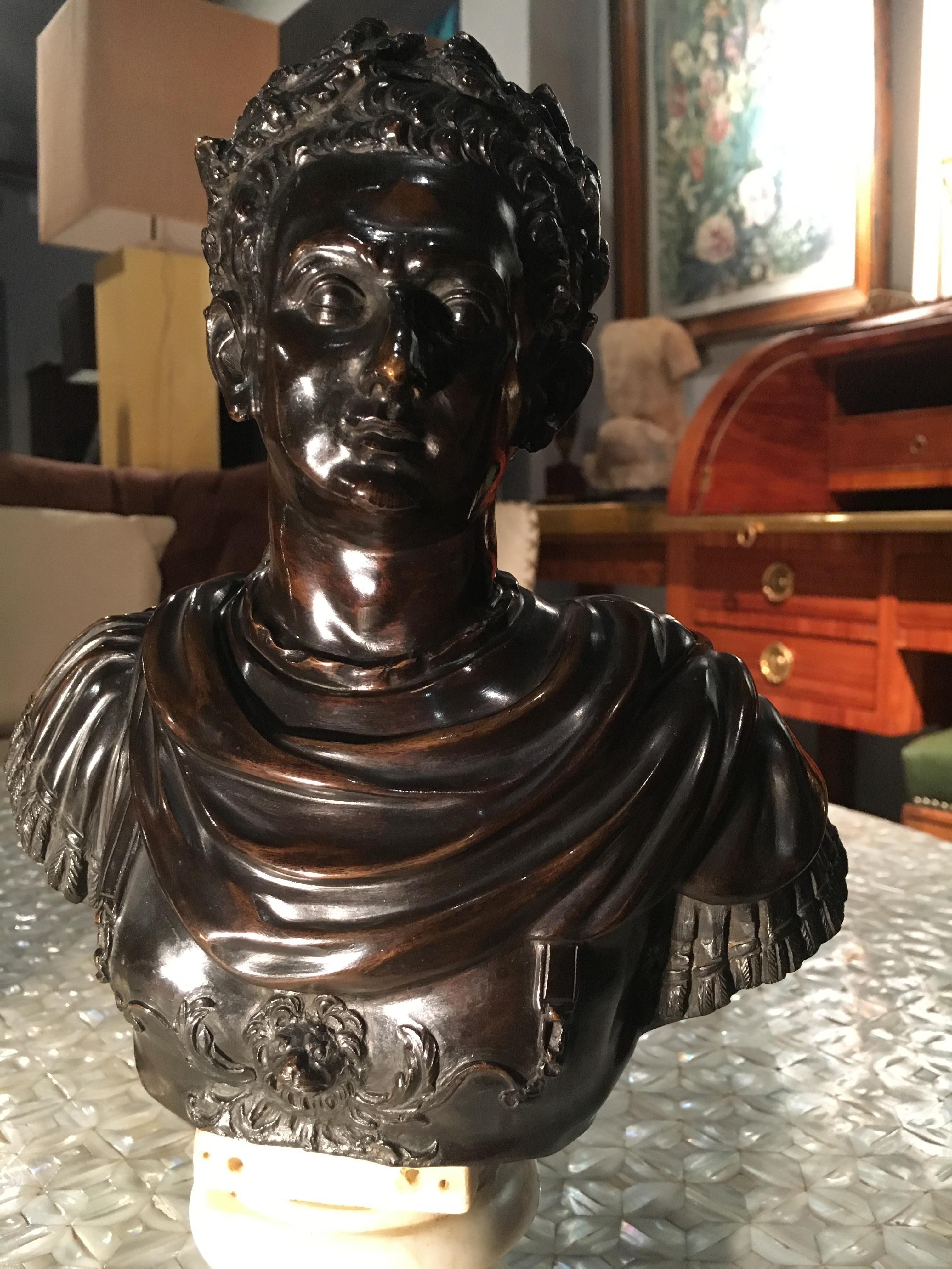 Roman Emperors Busts, Italy, circa 1800 For Sale 3