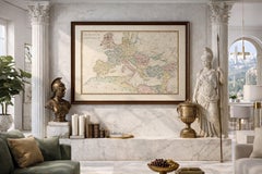 Roman Empire Map, Europe Mediterranean & Near East, Wilkinson London 1817