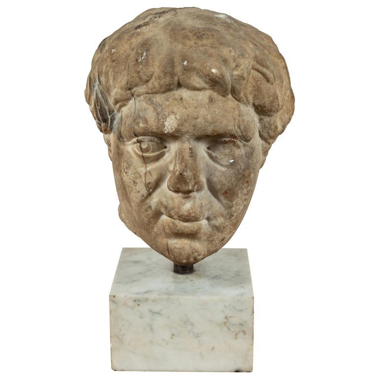 Roman Empire Marble Bust For Sale at 1stDibs