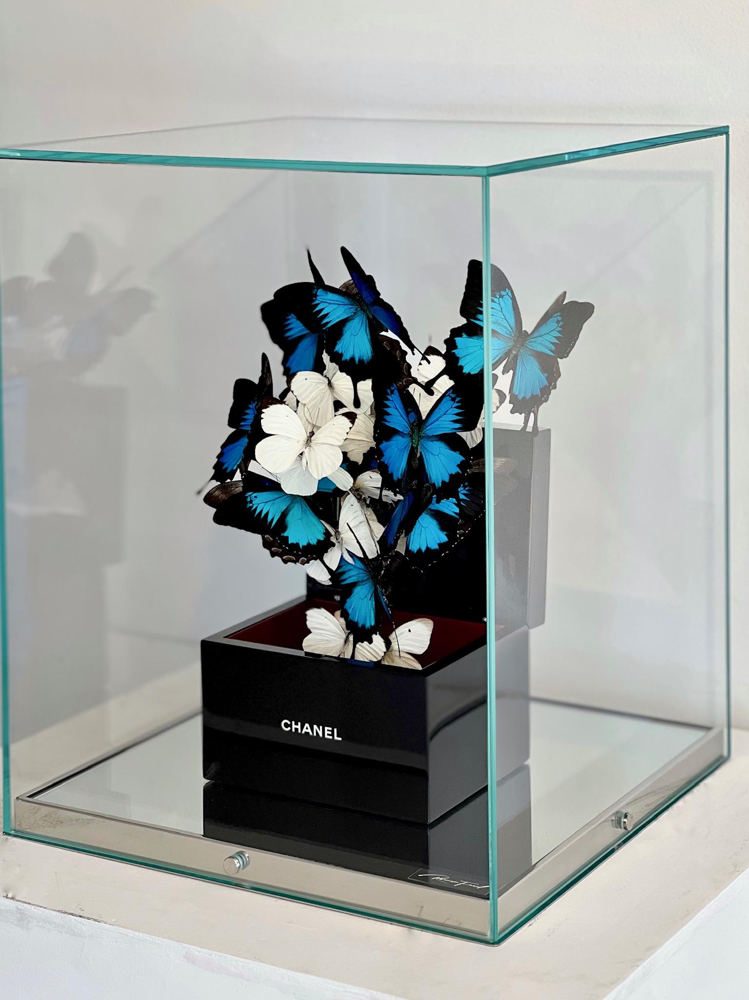 Chanel Sky - Contemporary Sculpture by Roman Feral