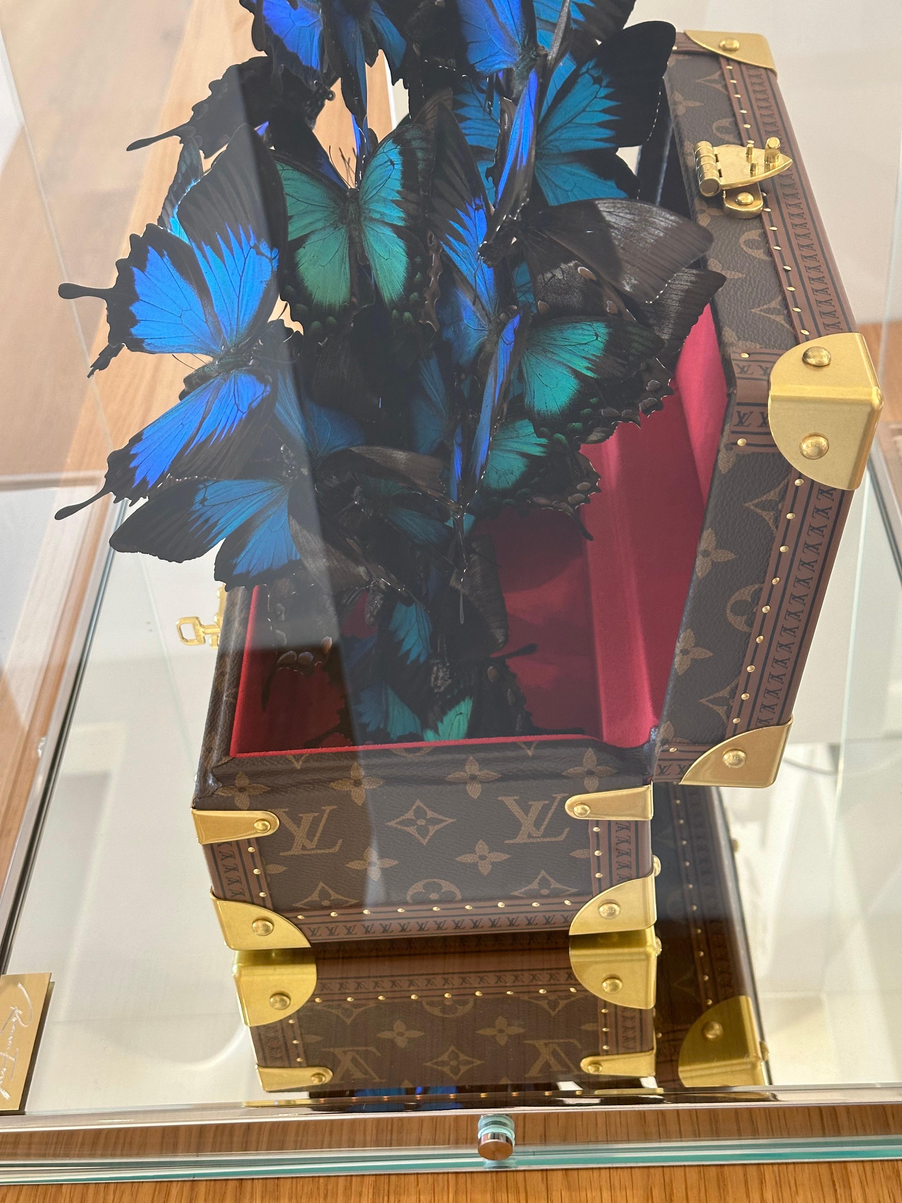 Louis Vuitton Tresor Blue For Sale 1