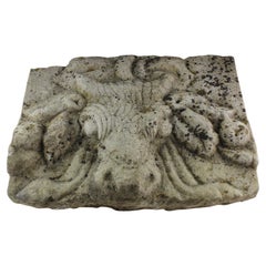 Antique Roman fragment of Bucranium