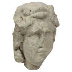 Antique Roman fragmentary herm of youthful Bacchus / Dionysos