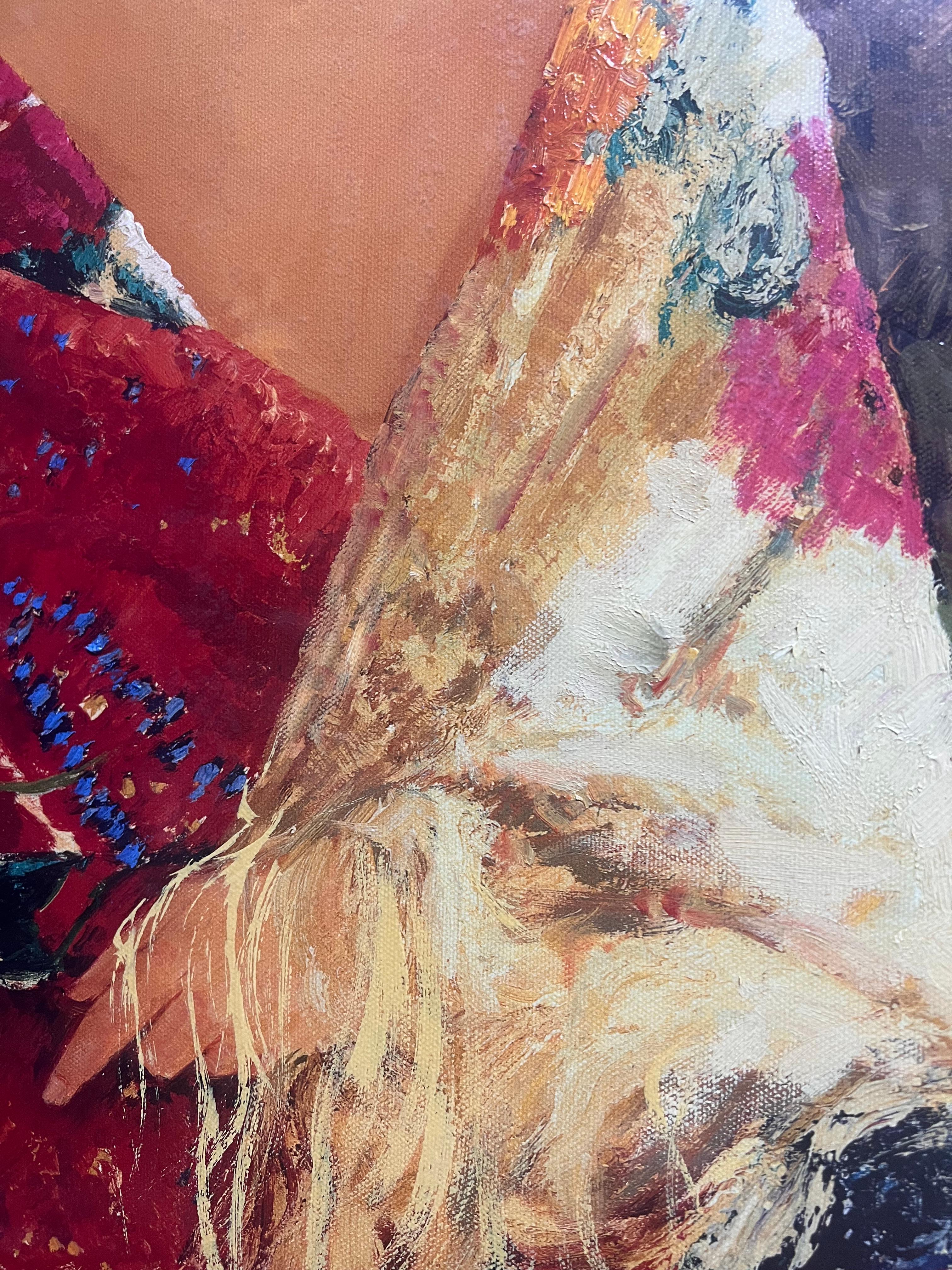 Friedfertigkeit (Impressionismus), Painting, von Roman Frances