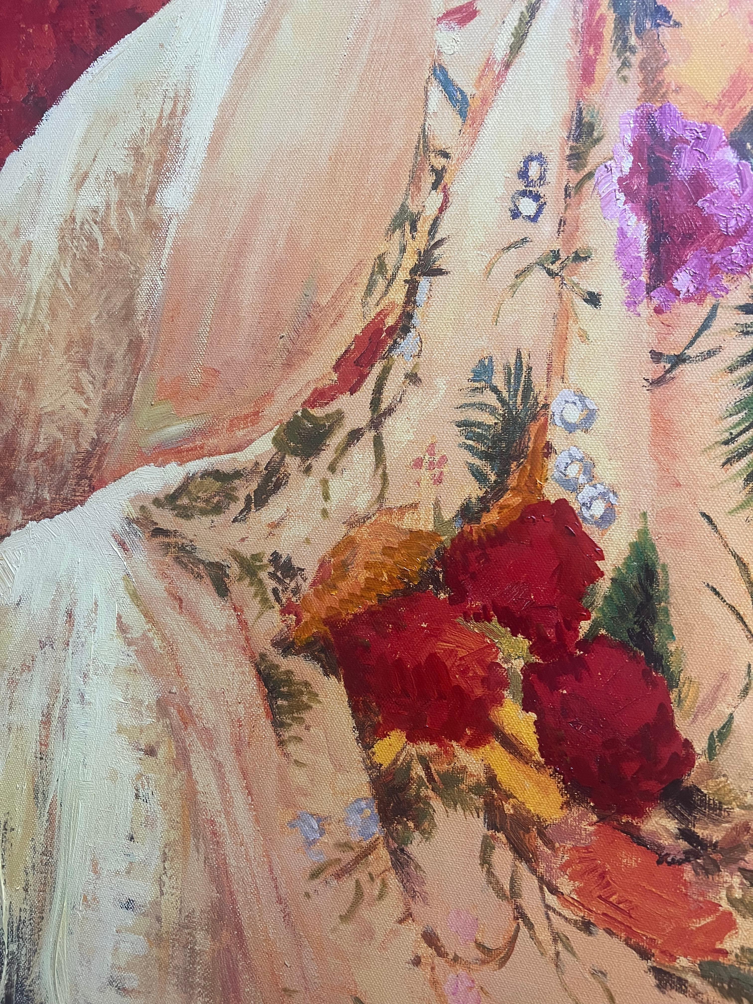 Momenti di riposo - Painting di Roman Frances