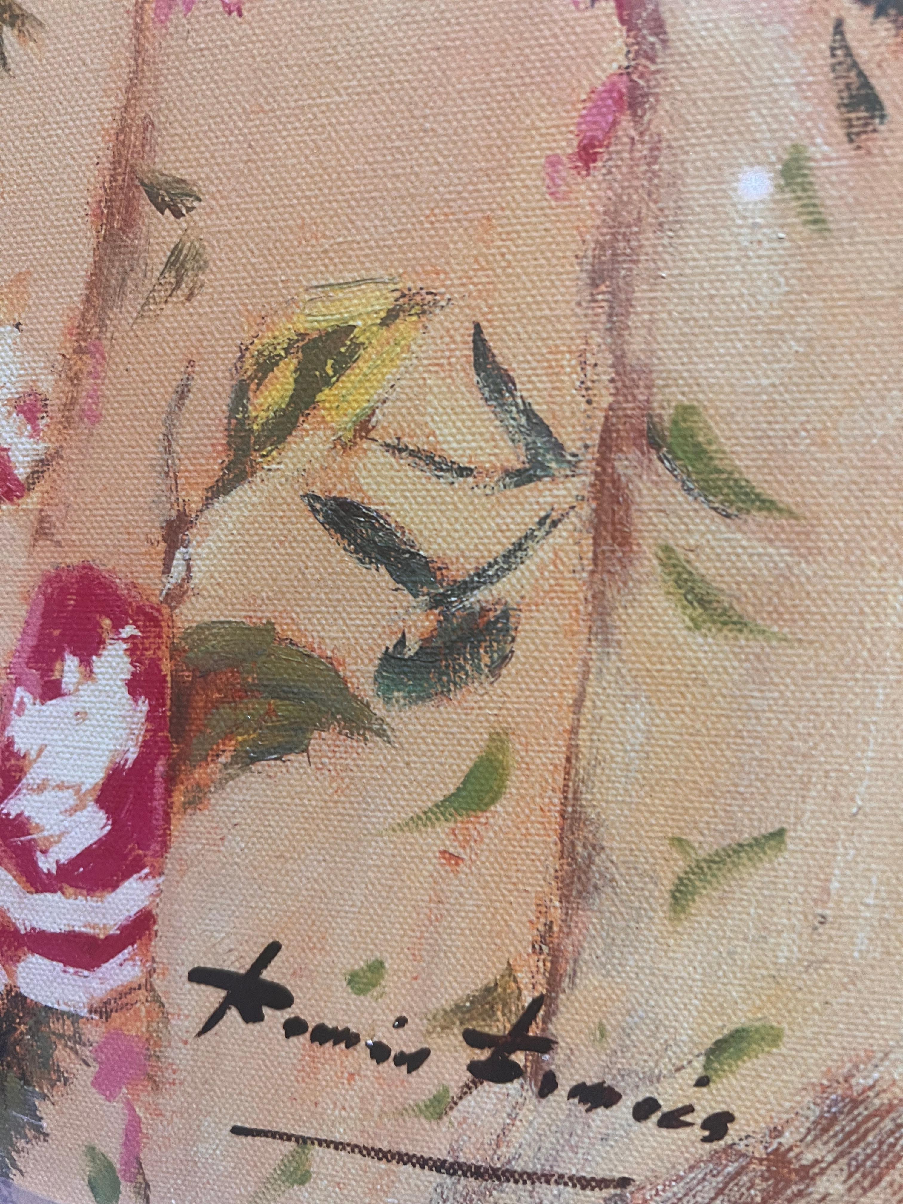 Piccola tiratura limitata di 49 esemplari e 6 E.A. (Edition of the artist). Ogni riproduzione su tela è realizzata da un esperto stampatore sotto la supervisione dell'artista.  Román Francés ha meticolosamente decorato a mano ogni pezzo con colori a