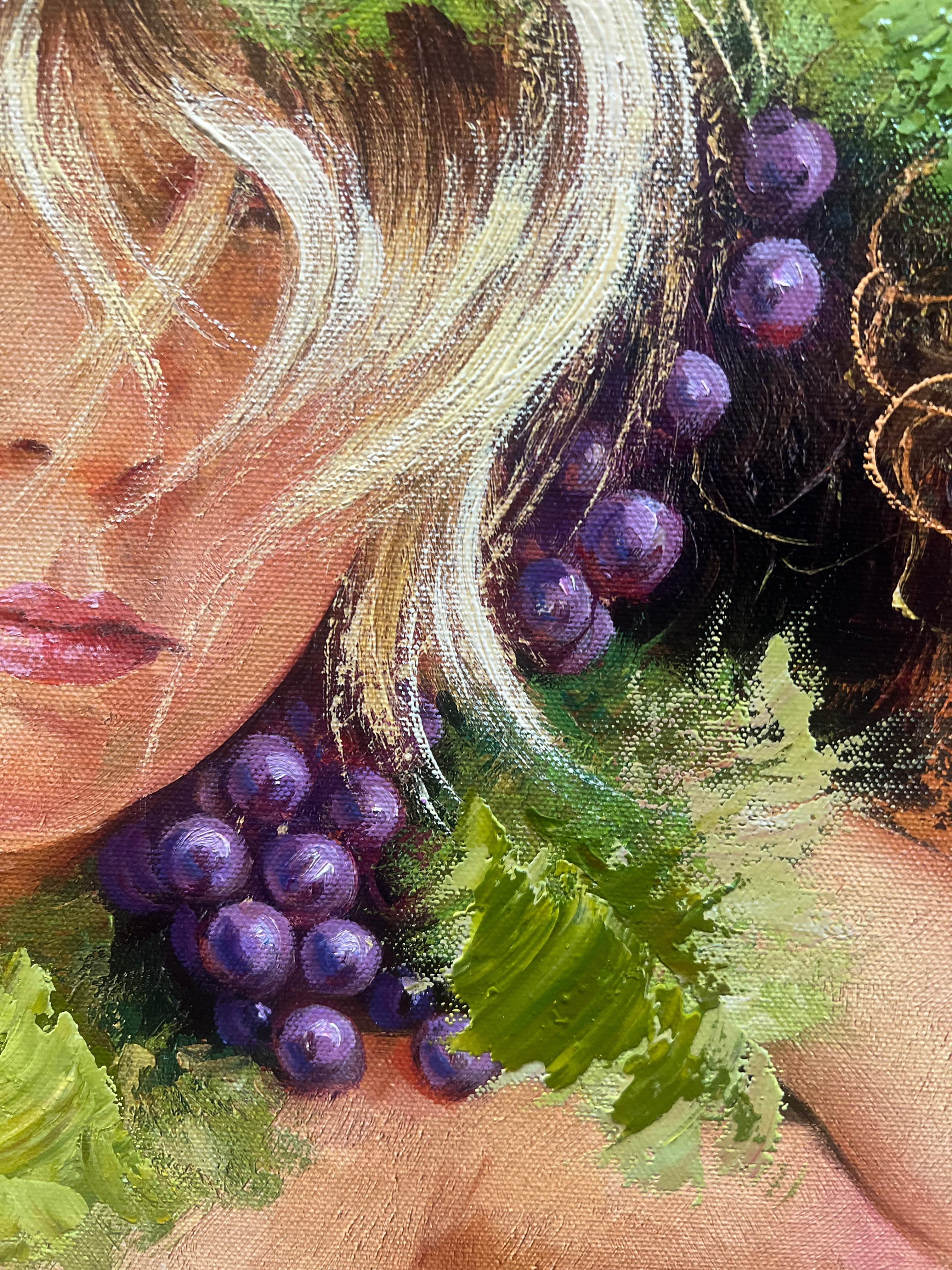 Timidezza - Painting di Roman Frances