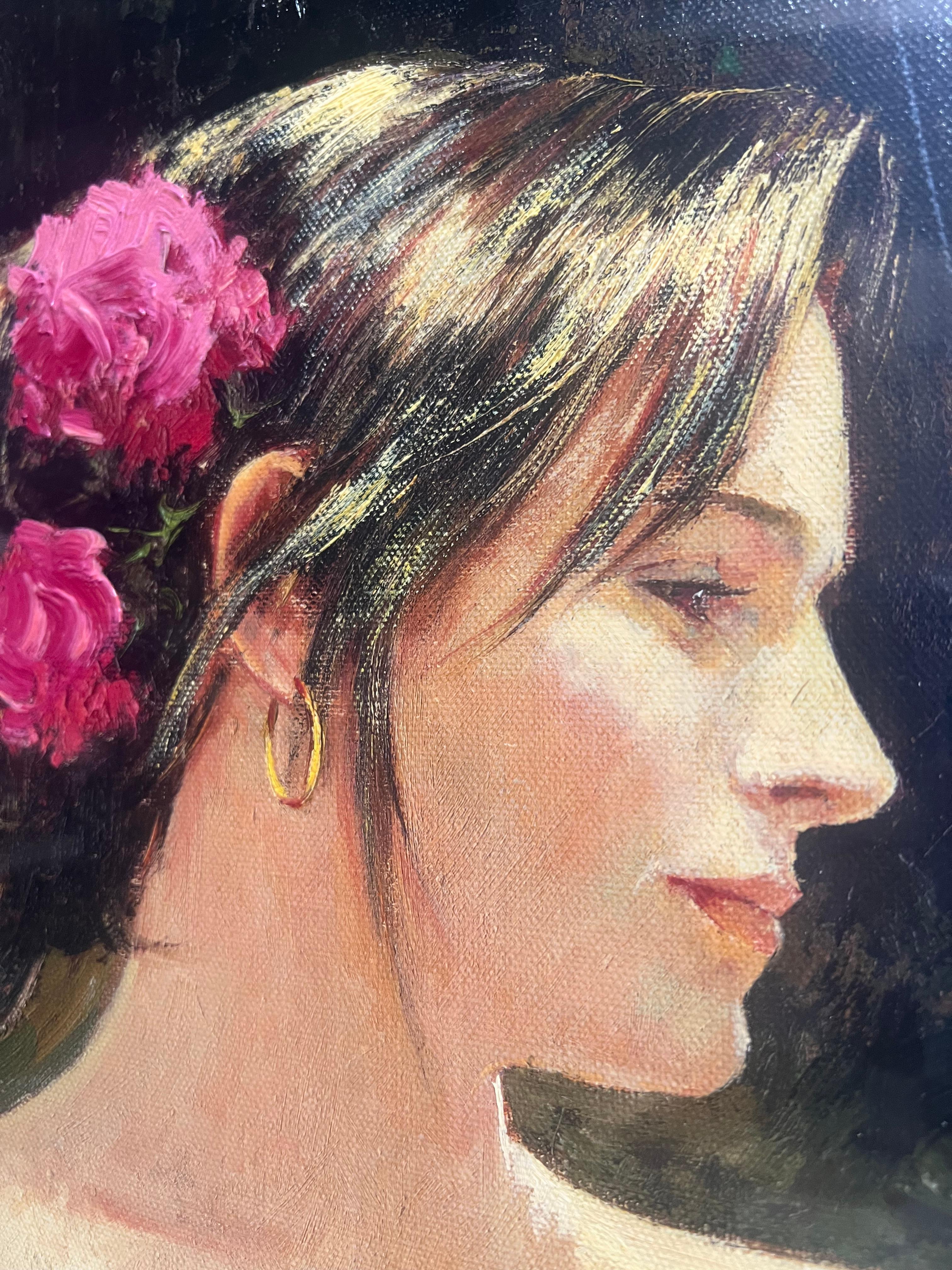 Piccola tiratura limitata di 49 esemplari e 6 E.A. (Edition of the artist). Ogni riproduzione su tela è realizzata da un esperto stampatore sotto la supervisione dell'artista.  Román Francés ha meticolosamente decorato a mano ogni pezzo con colori a